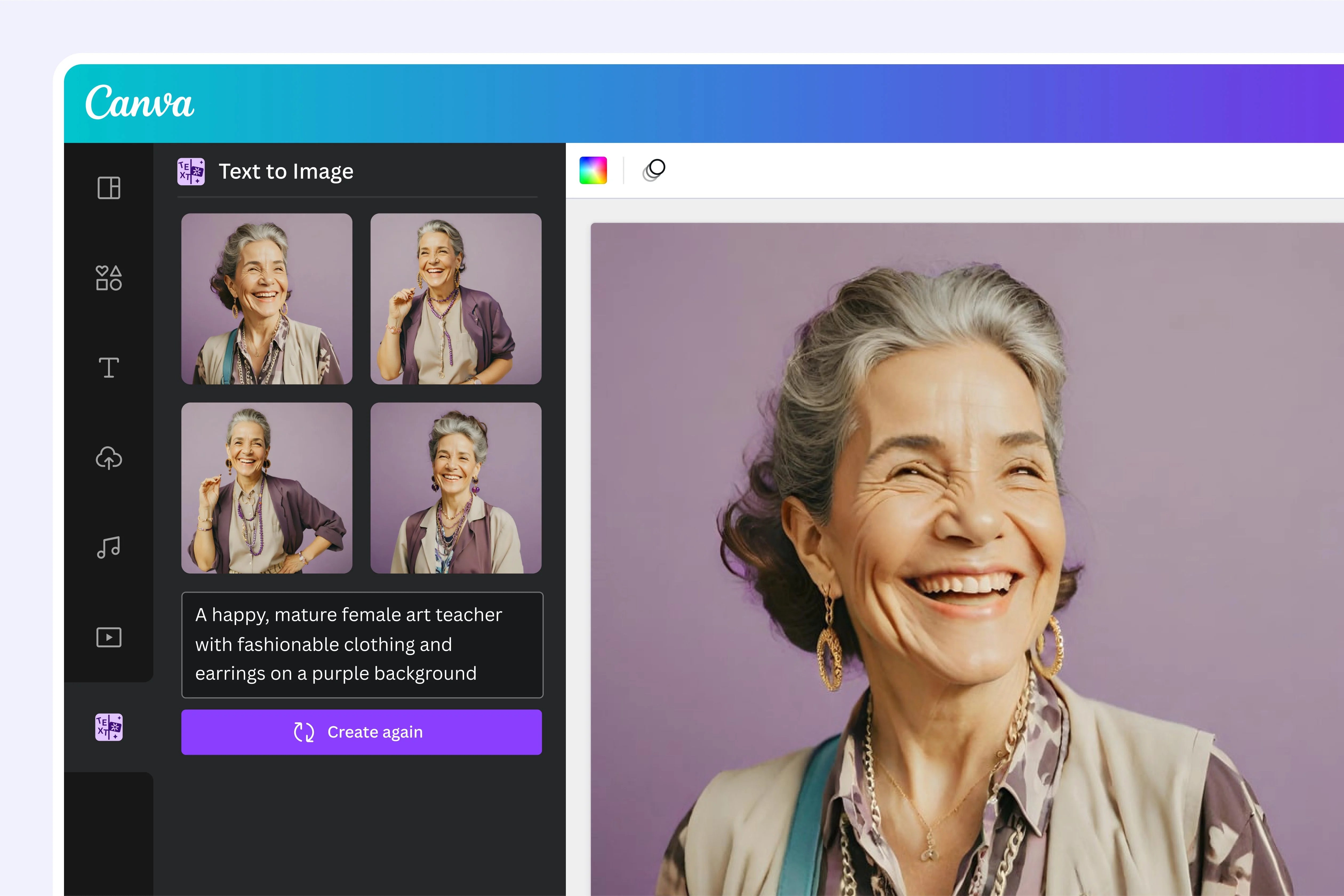 Free AI Face Generator Create human faces using AI Canva