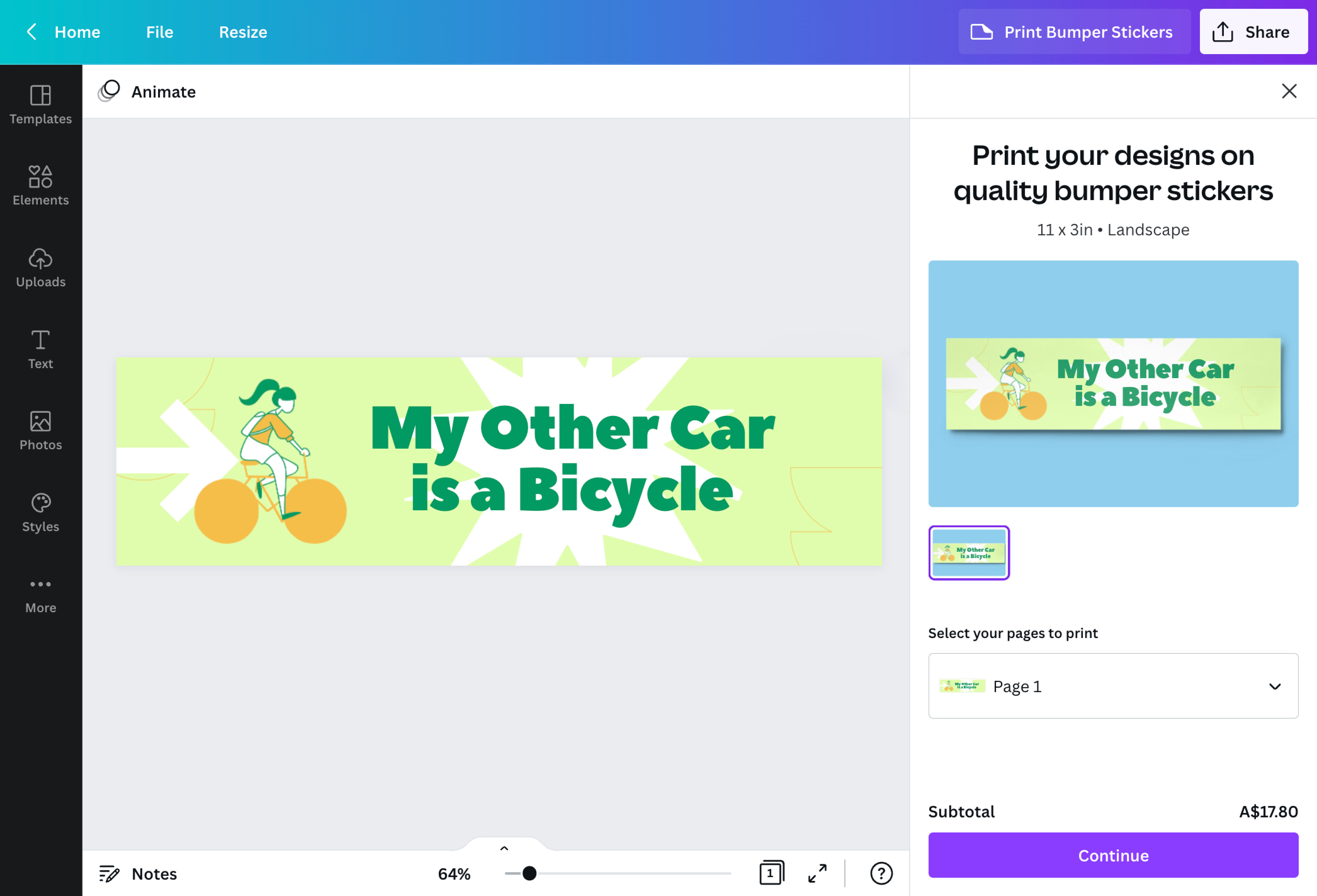 Crear para carros personalizadas gratis Canva