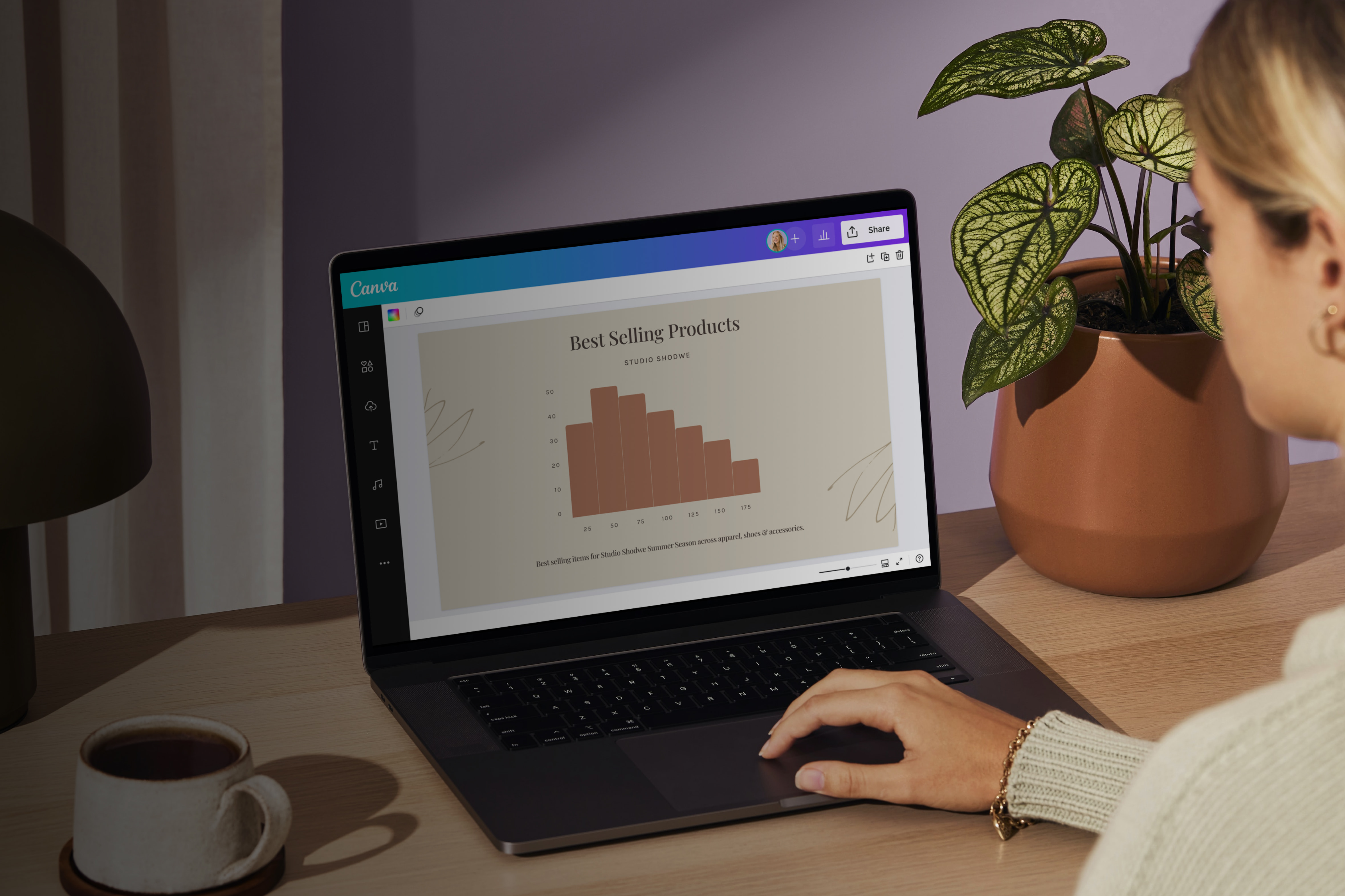 Ücretsiz Histogram Oluşturma Aracı Canva