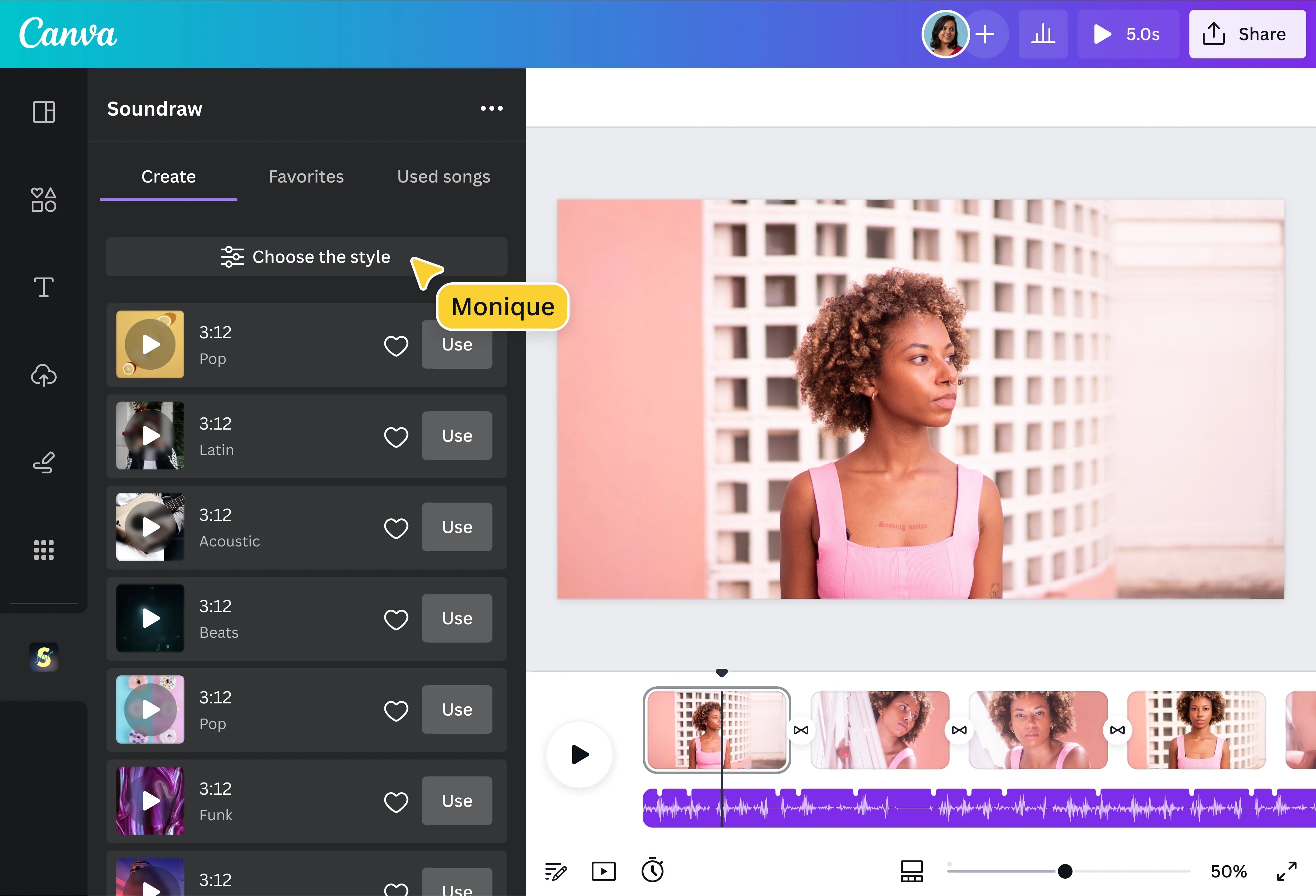 Free AI Music Generator Create songs using AI Canva