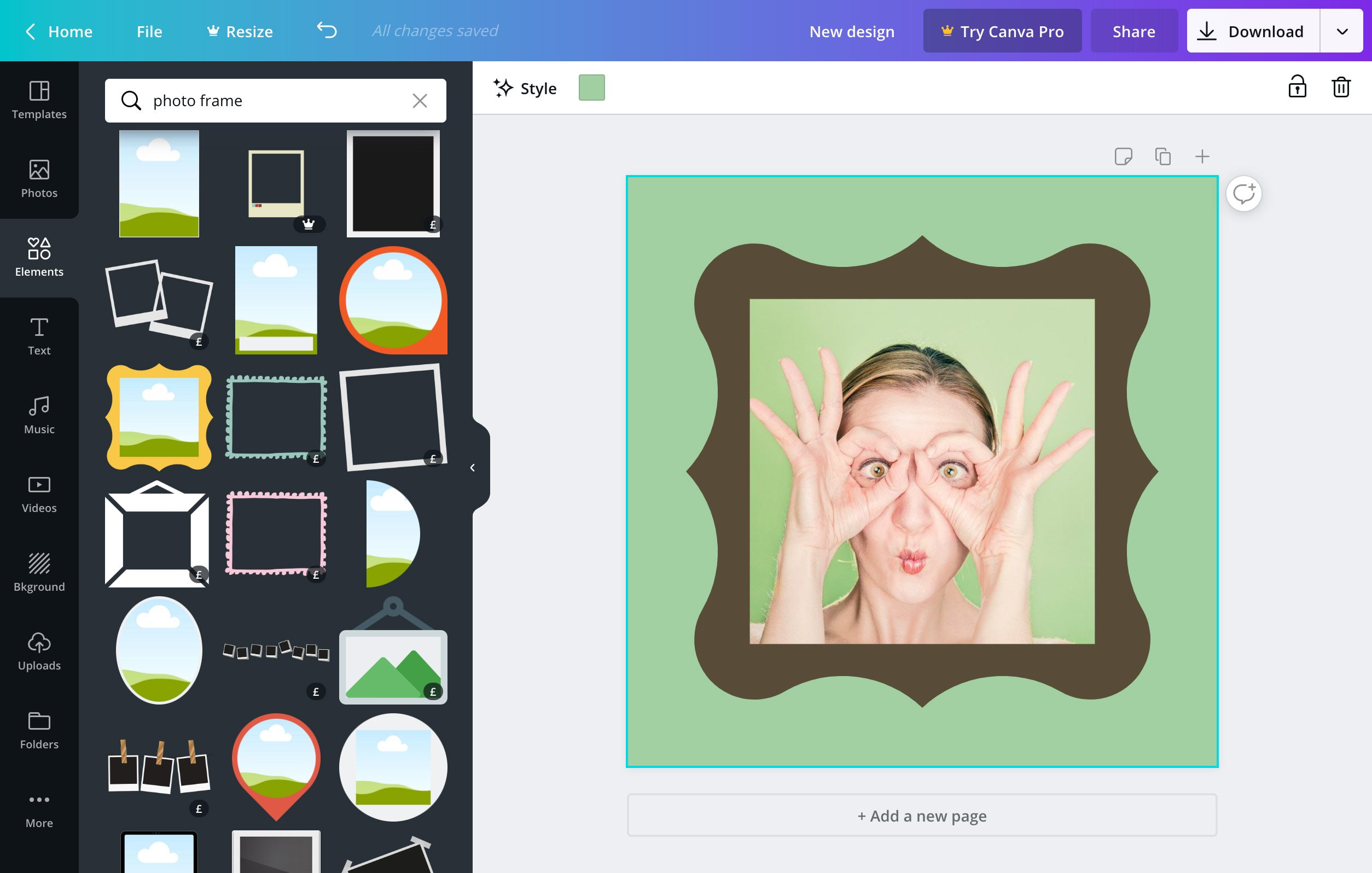 Add Photo Frames Online and Free PhotoRetrica!