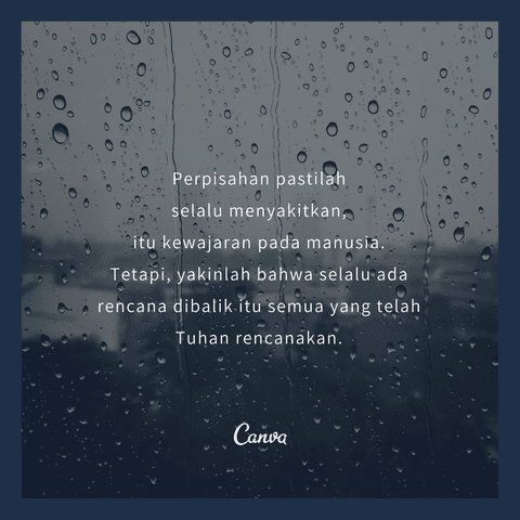 Kata Kata Perpisahan Paling Mengharukan | Dengan Gambar - Canva