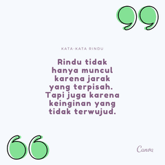 Kumpulan Kata Kata Rindu Terdalam | Dengan Gambar - Canva