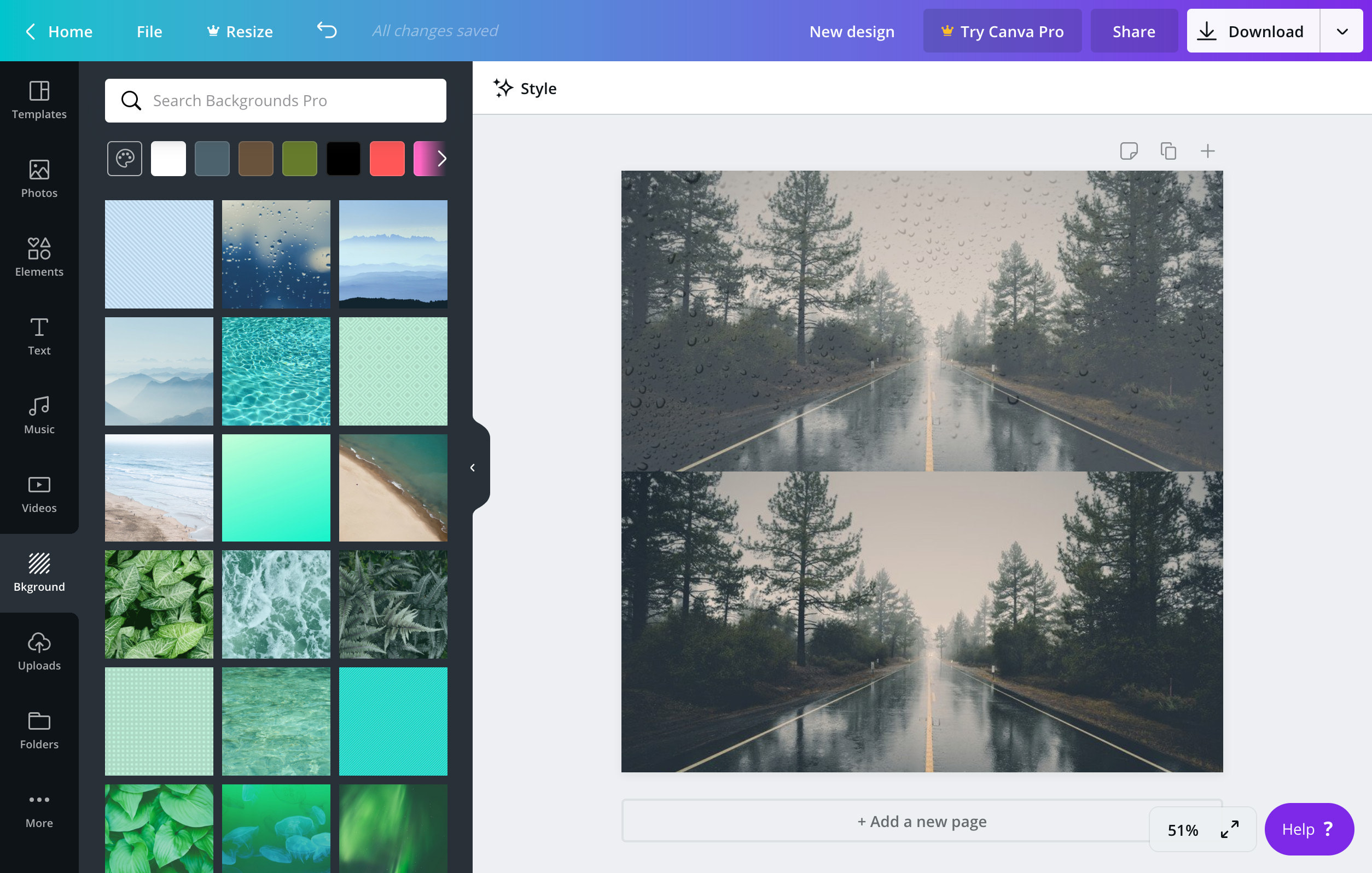Add Textures To Your Images or Designs For Free Canva