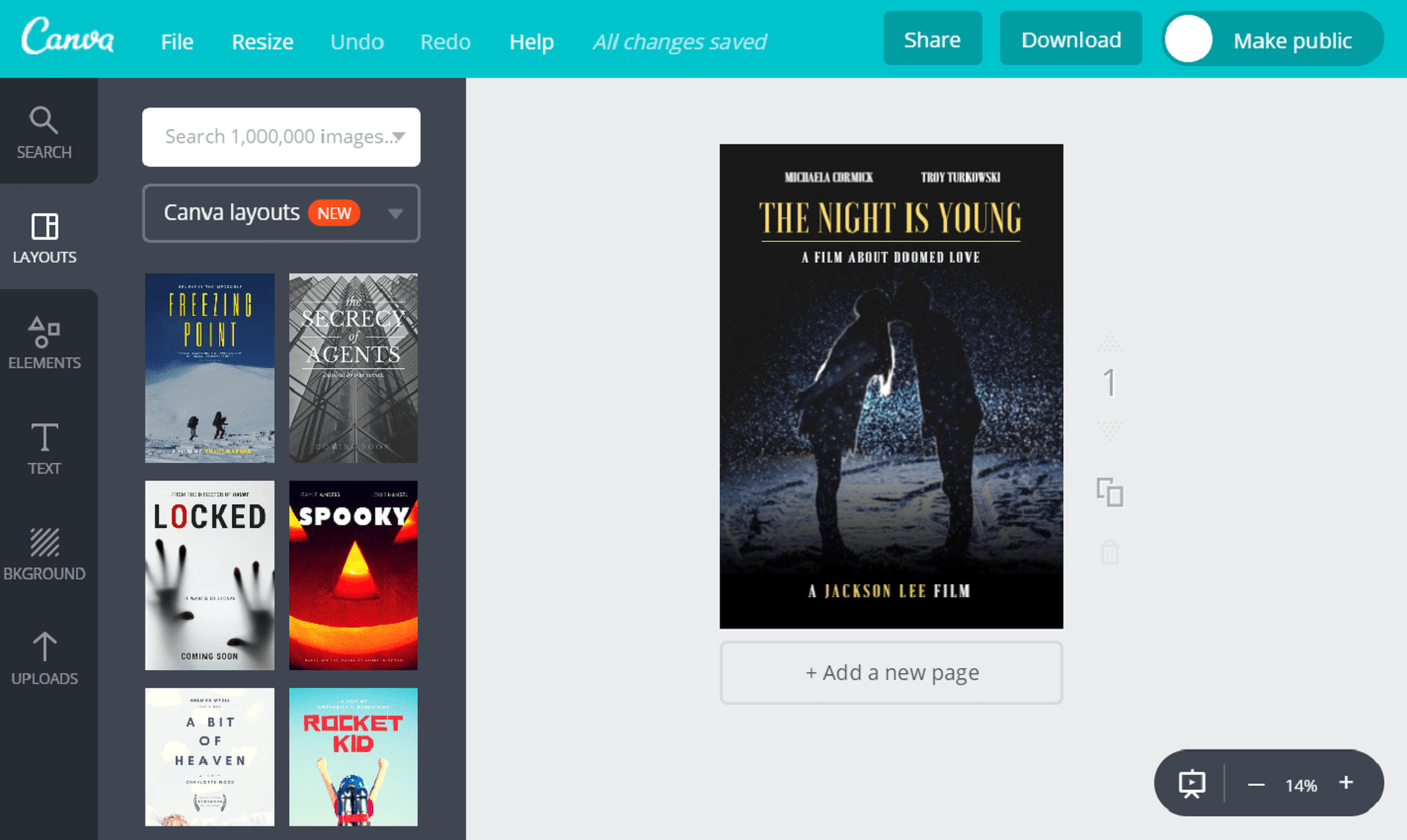 Design Movie Posters Online For Free With Canva