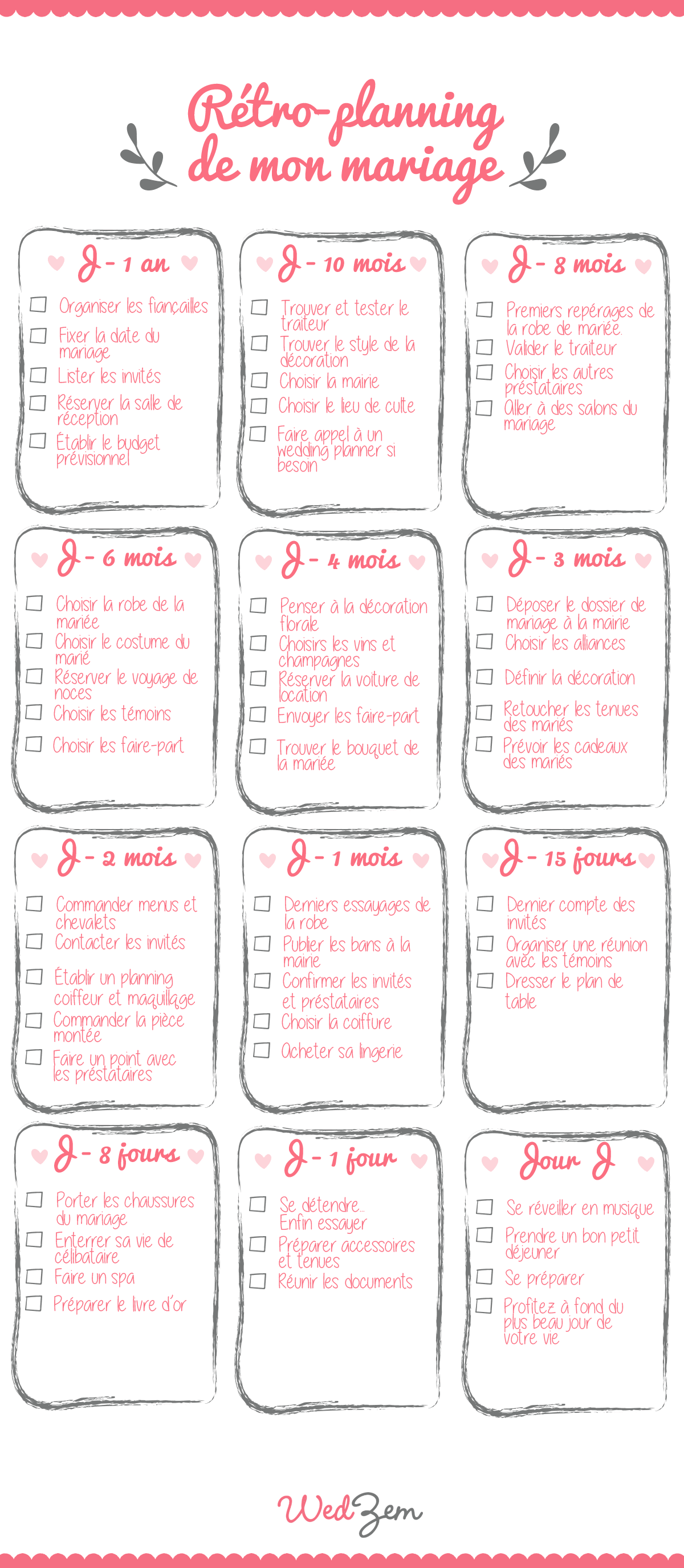 20 superbes modèles de planning gratuits à télécharger Canva