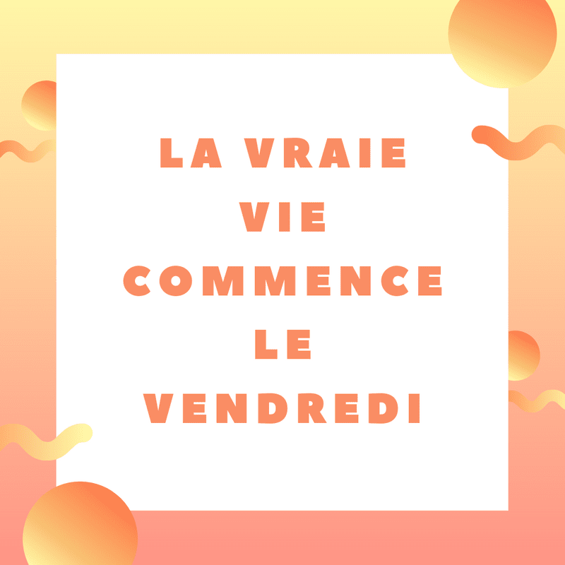 Les plus beaux textes & images de bon weekend du web Canva