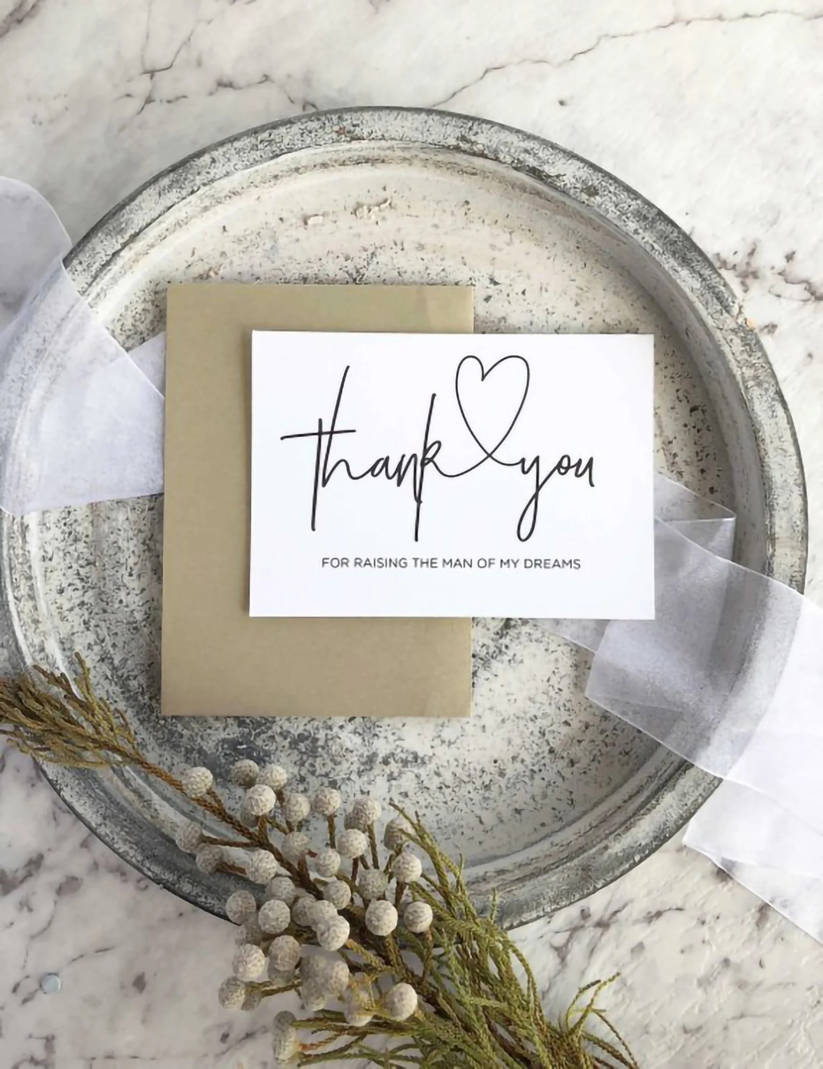 Wedding thank you card etiquette Canva