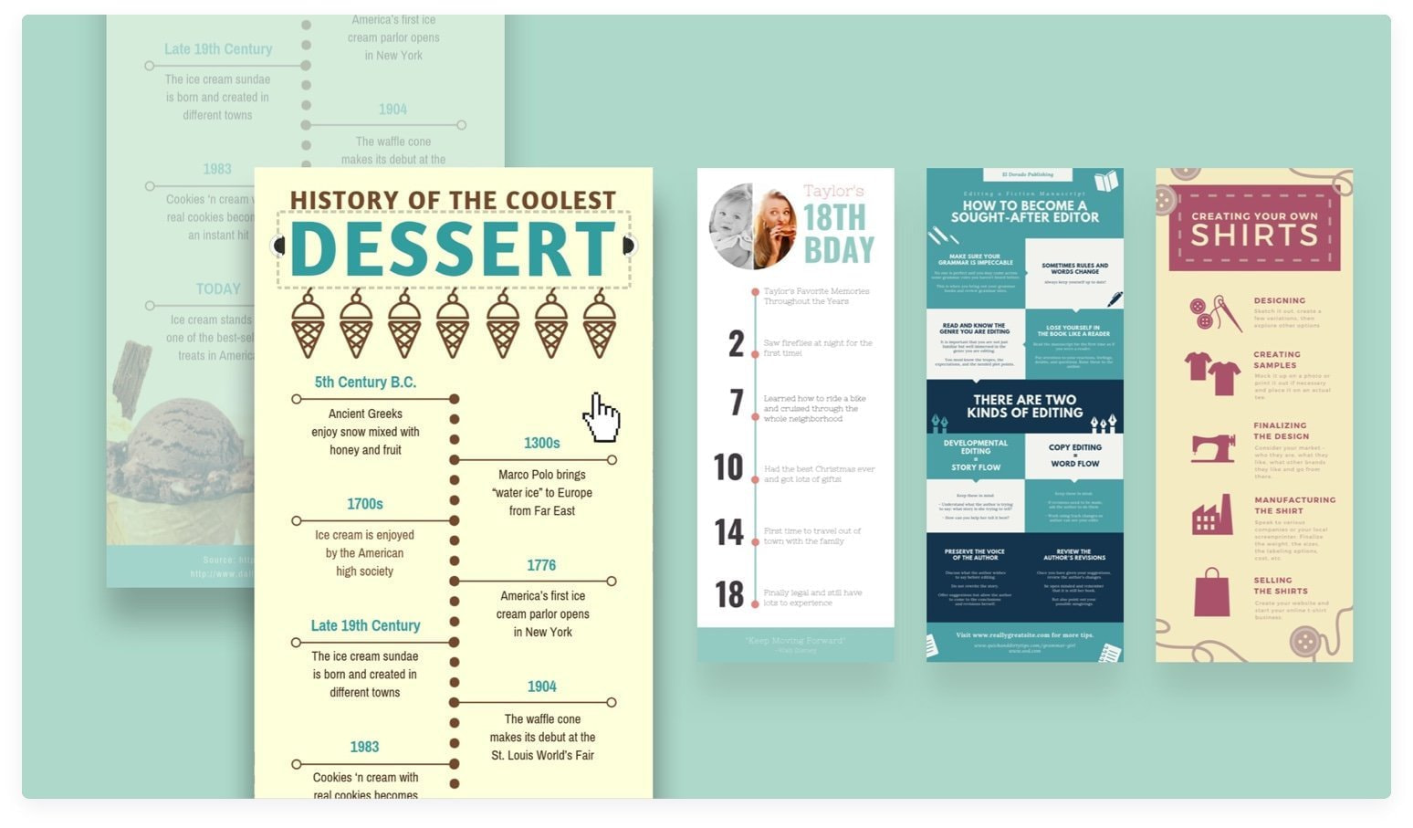 Crea infografías personalizadas con Canva