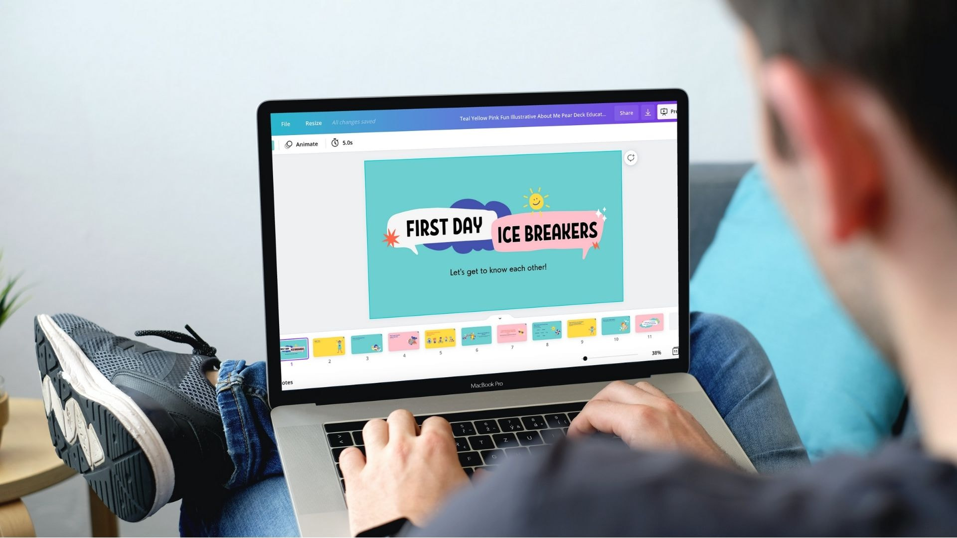 Create interactive, educational presentations with Canva and Peardeck