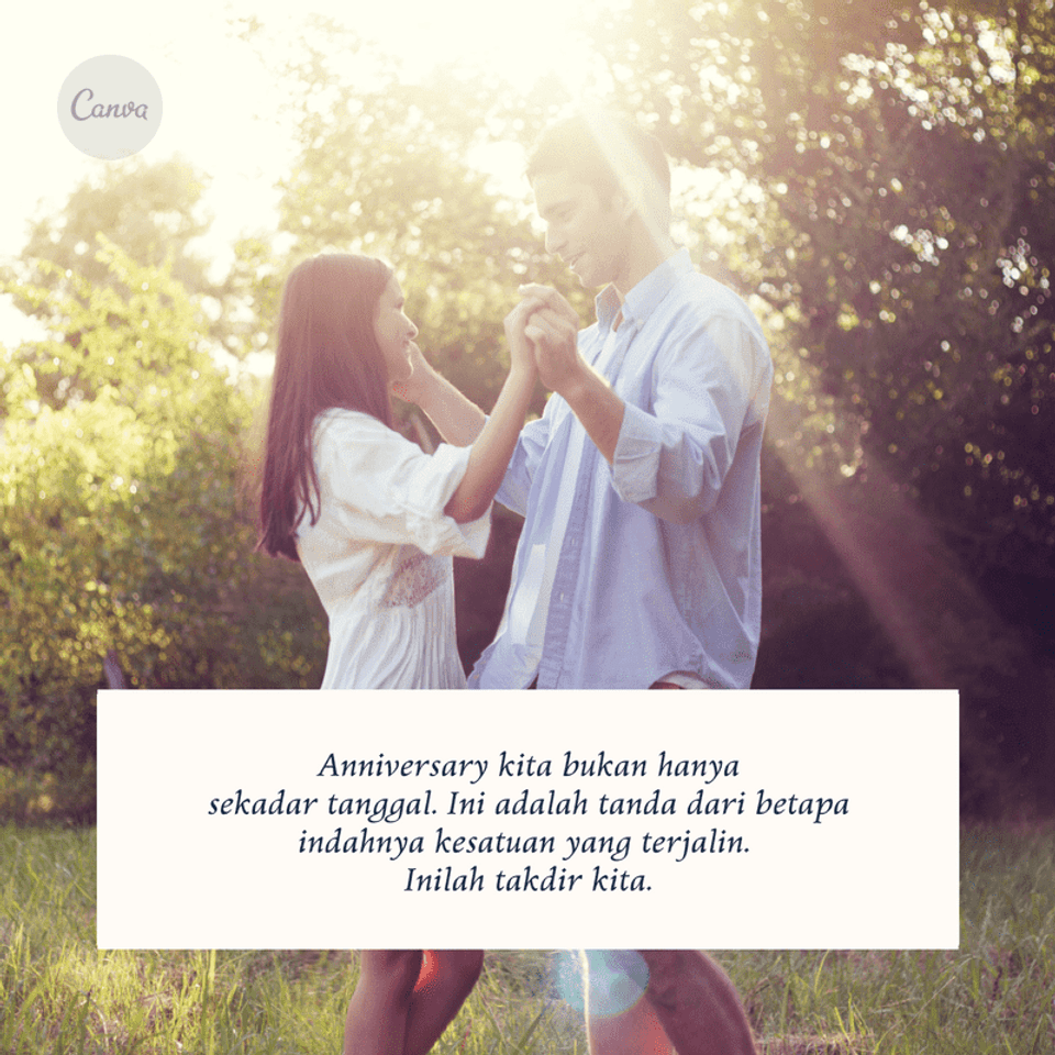 Kumpulan Kata Kata Anniversary Singkat | Dengan Gambar - Canva