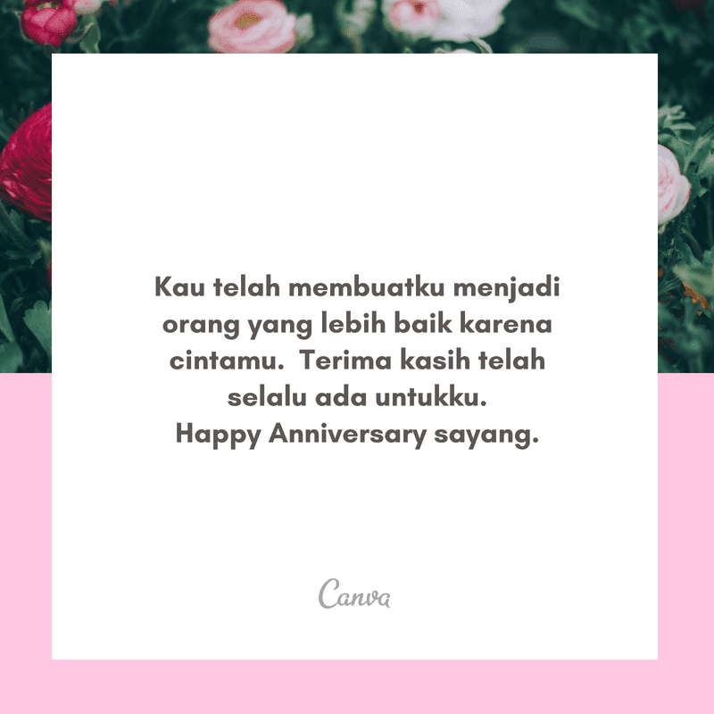 Kumpulan Kata Kata Anniversary Singkat | Dengan Gambar - Canva