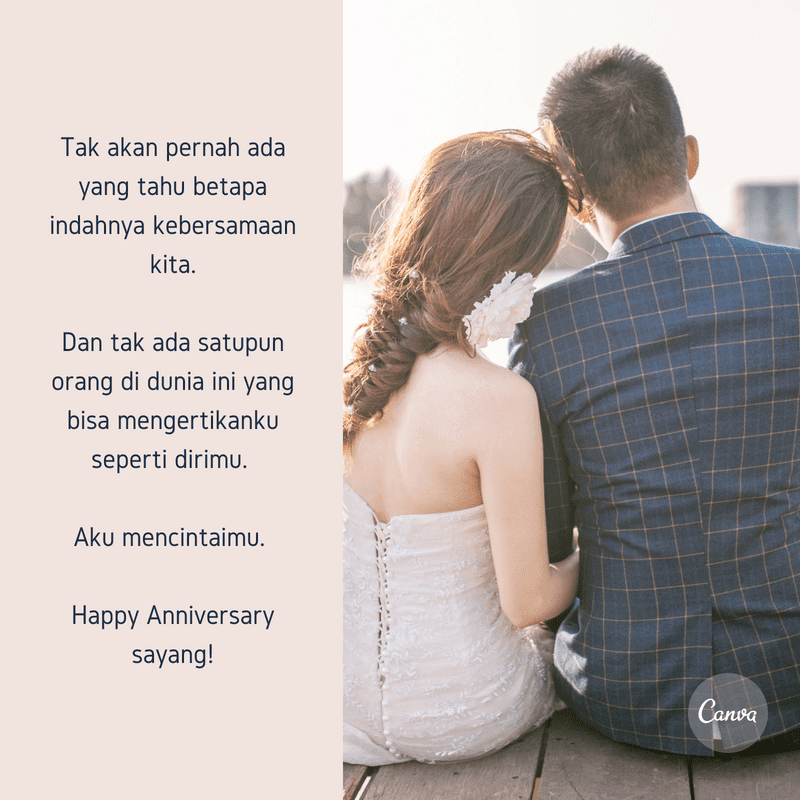 Kumpulan Kata Kata Anniversary Singkat | Dengan Gambar - Canva