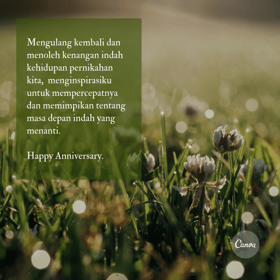 Kumpulan Kata Kata Anniversary Singkat | Dengan Gambar - Canva