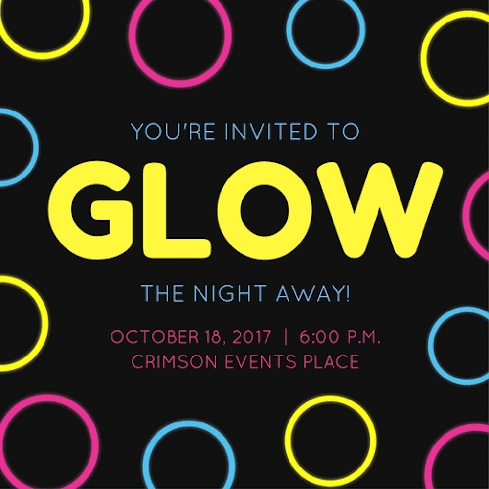 40+ Glow in the Dark Party Ideas Canva