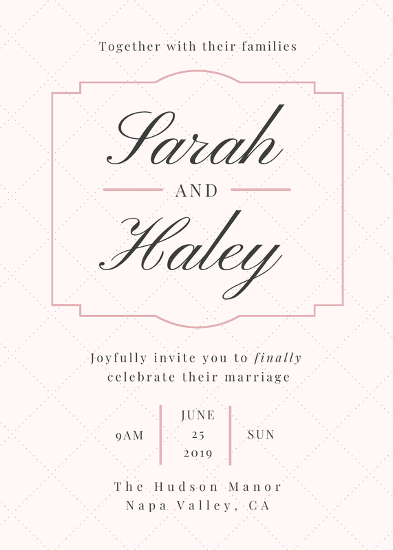 Wedding Invitation Sizes Canva's Design Wiki size guide Canva's