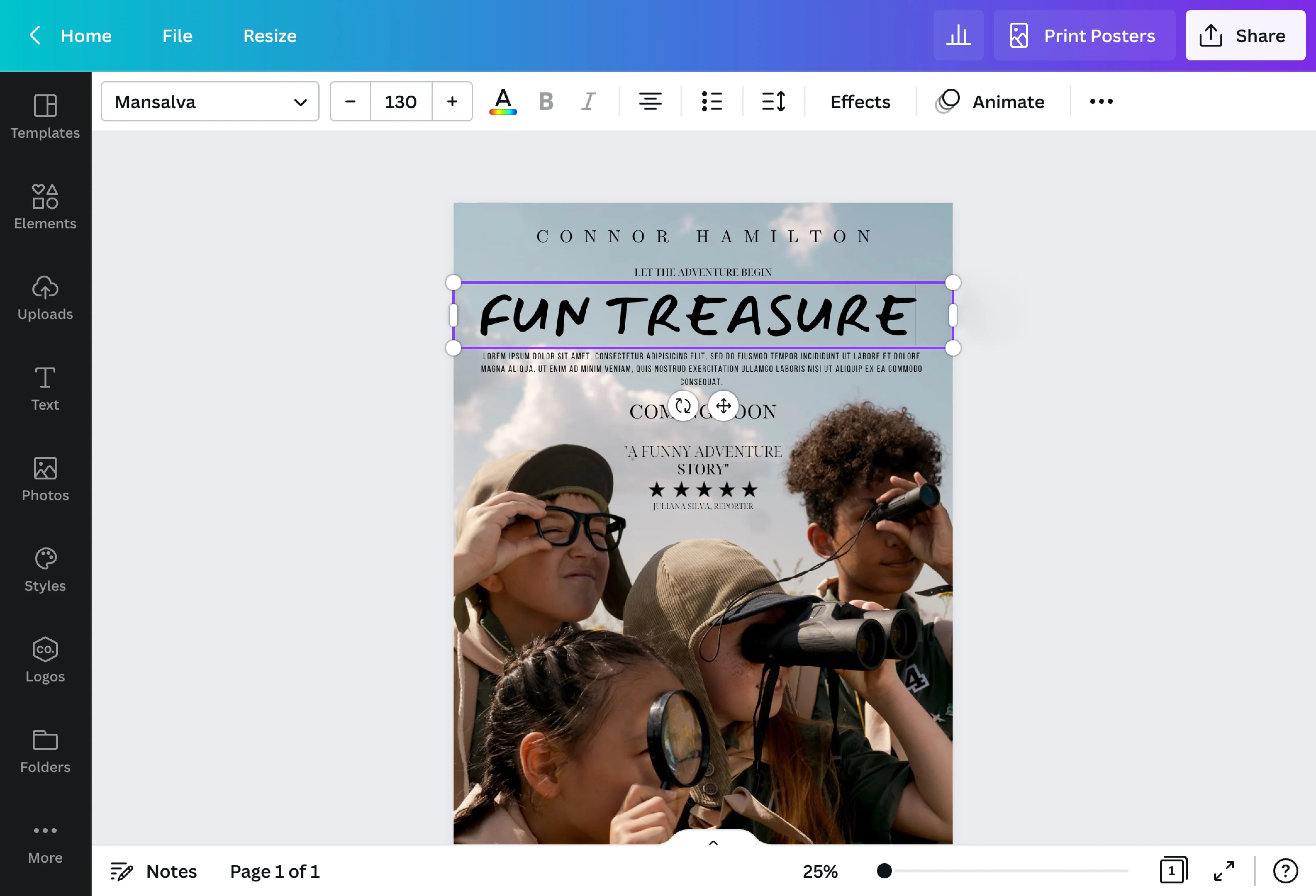 Free Online Movie Poster Maker Canva