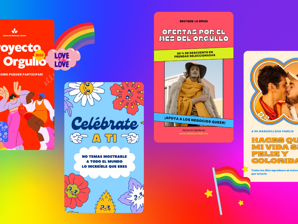 Diseña con orgullo Canva