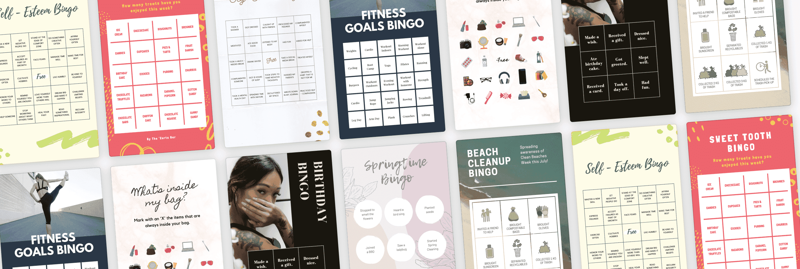 ビンゴカード作成！無料テンプレートでおしゃれなデザインが簡単に作れる！ Canva