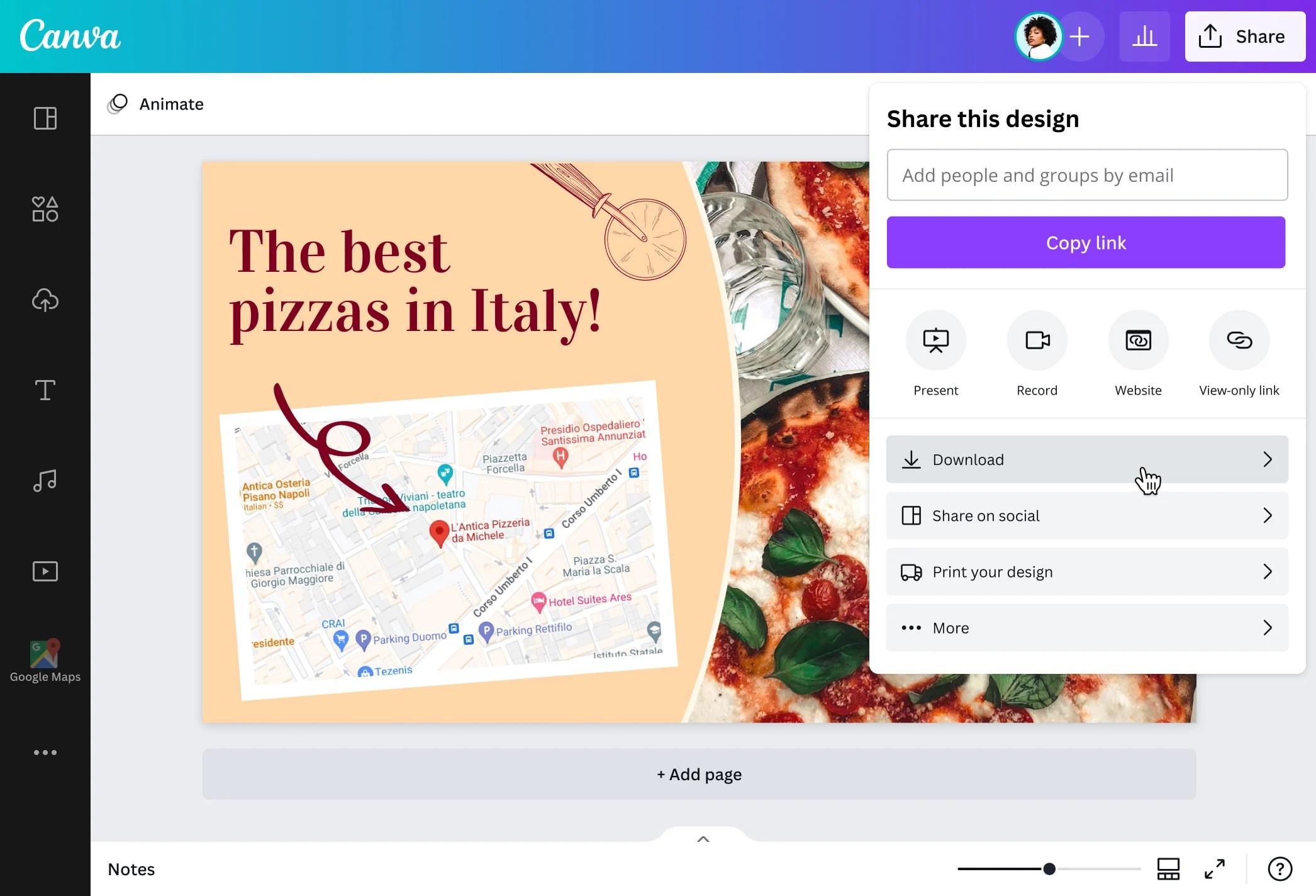 Free Map Maker & Generator Online Map Creator Canva