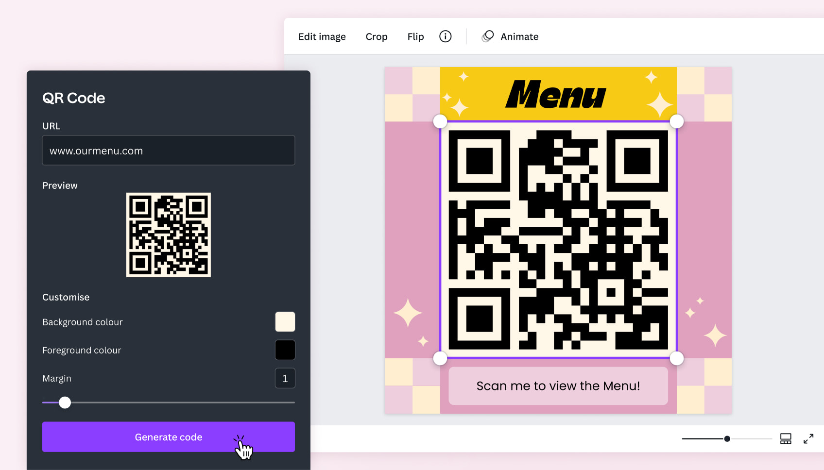 Générateur de QR code gratuit et en ligne Canva