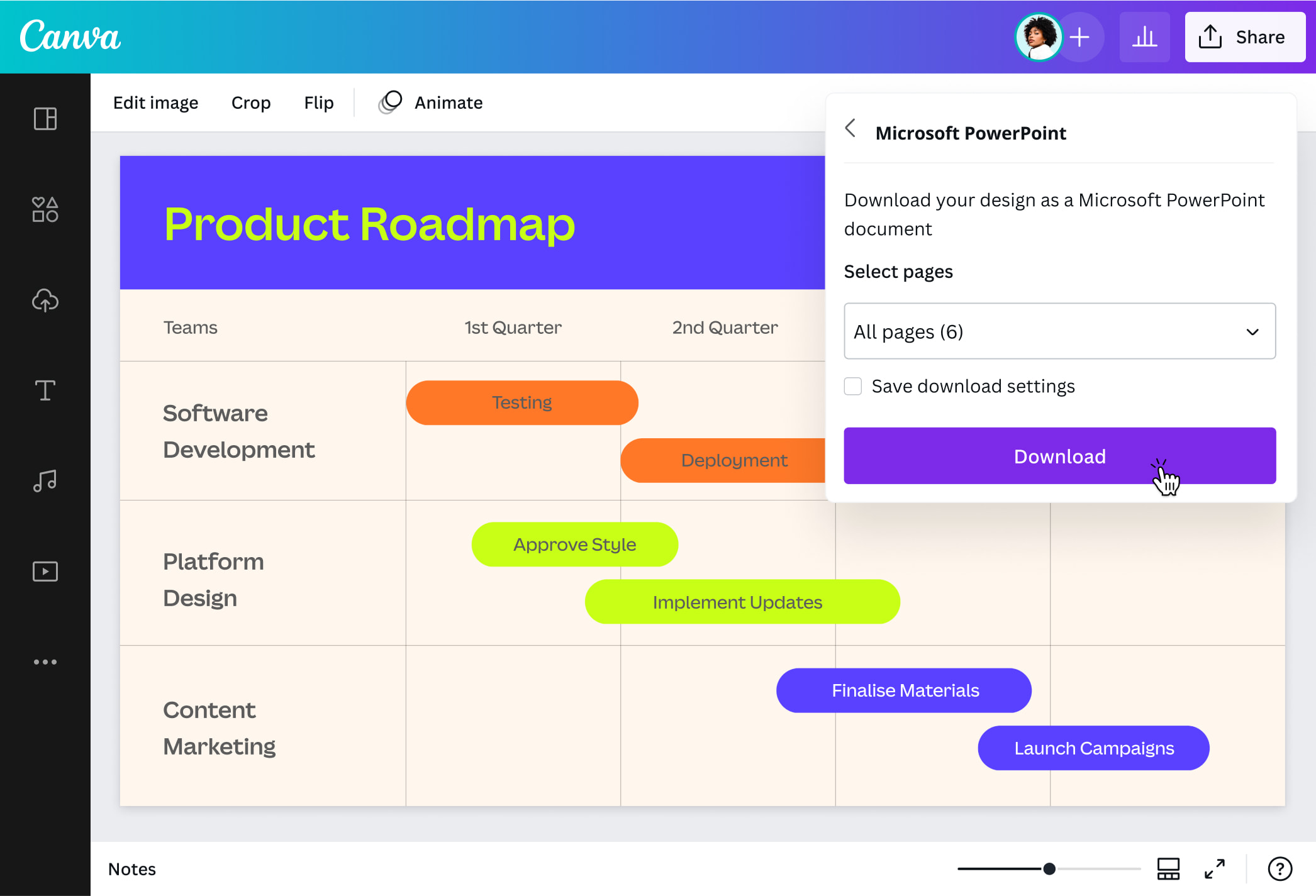 Free PDF to PPT converter Convert PDF to PowerPoint Canva