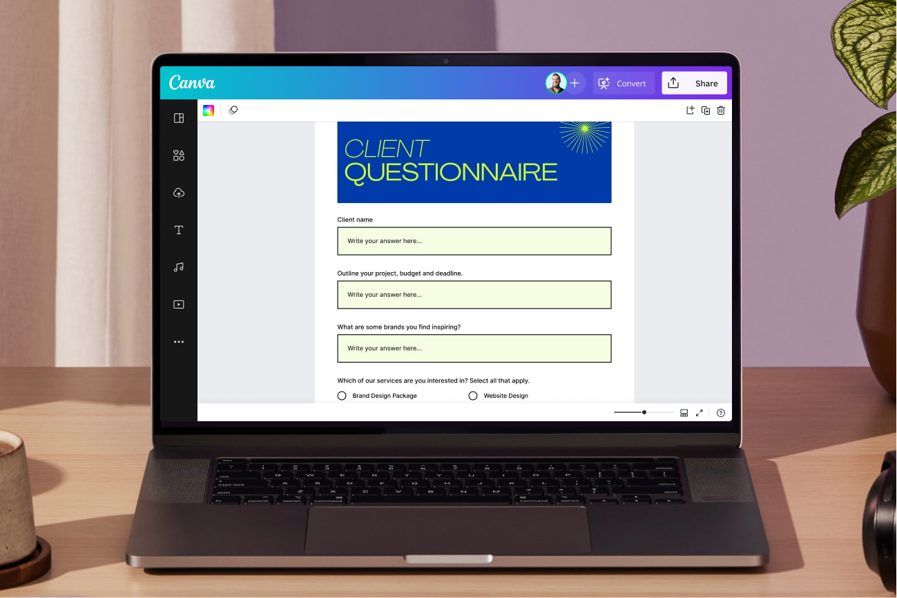 Free Questionnaire Maker Create Online Questionnaire Canva