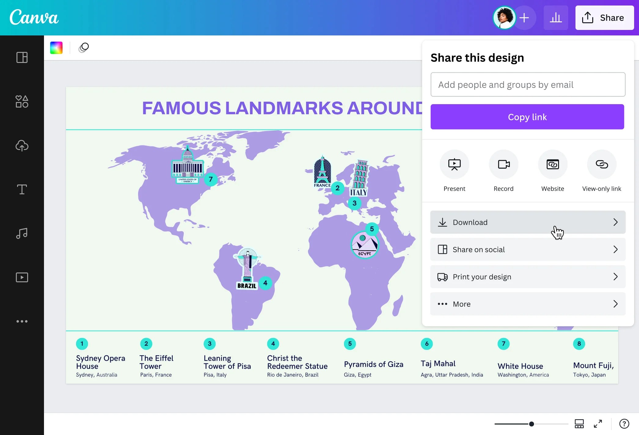Free Map Maker & Generator Online Map Creator Canva
