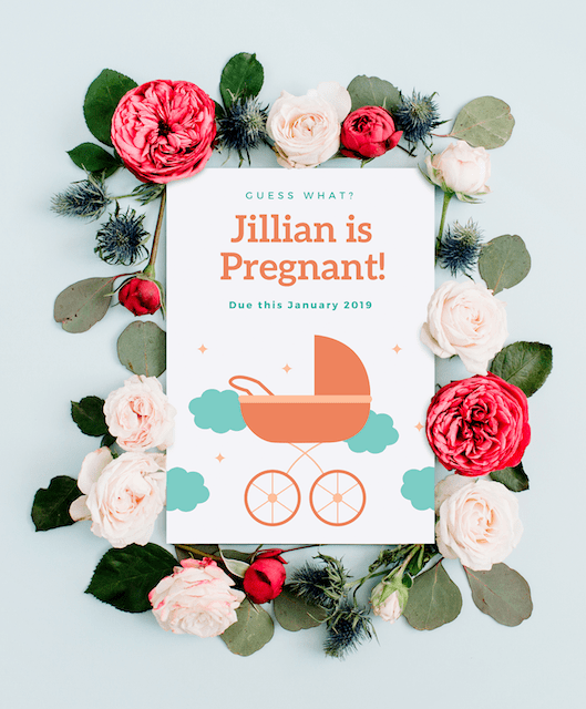 40+ Pregnancy Announcement Ideas Canva