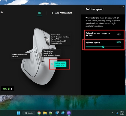 Logitech MX Master 4: How to Adjust Pointer DPI and Speed | ManualsLib