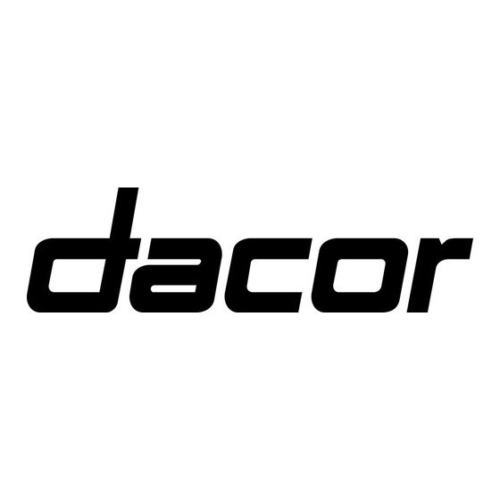 DACOR ECS130SCH USE AND CARE MANUAL Pdf Download ManualsLib
