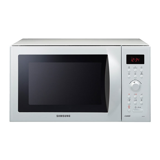 SAMSUNG CE1071 MICROWAVE OVEN OWNER'S INSTRUCTIONS AND COOKING MANUAL