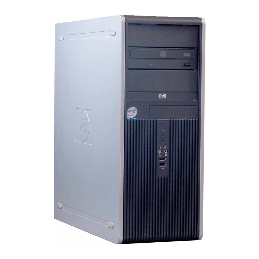 HP COMPAQ DC7900 USDT TECHNICAL REFERENCE MANUAL Pdf Download | ManualsLib