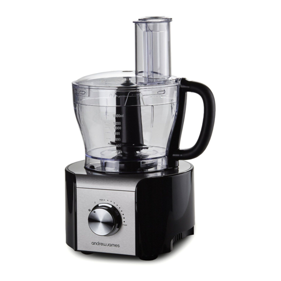 ANDREW JAMES MULTIFUNCTIONAL PROCESSOR USER MANUAL Pdf Download