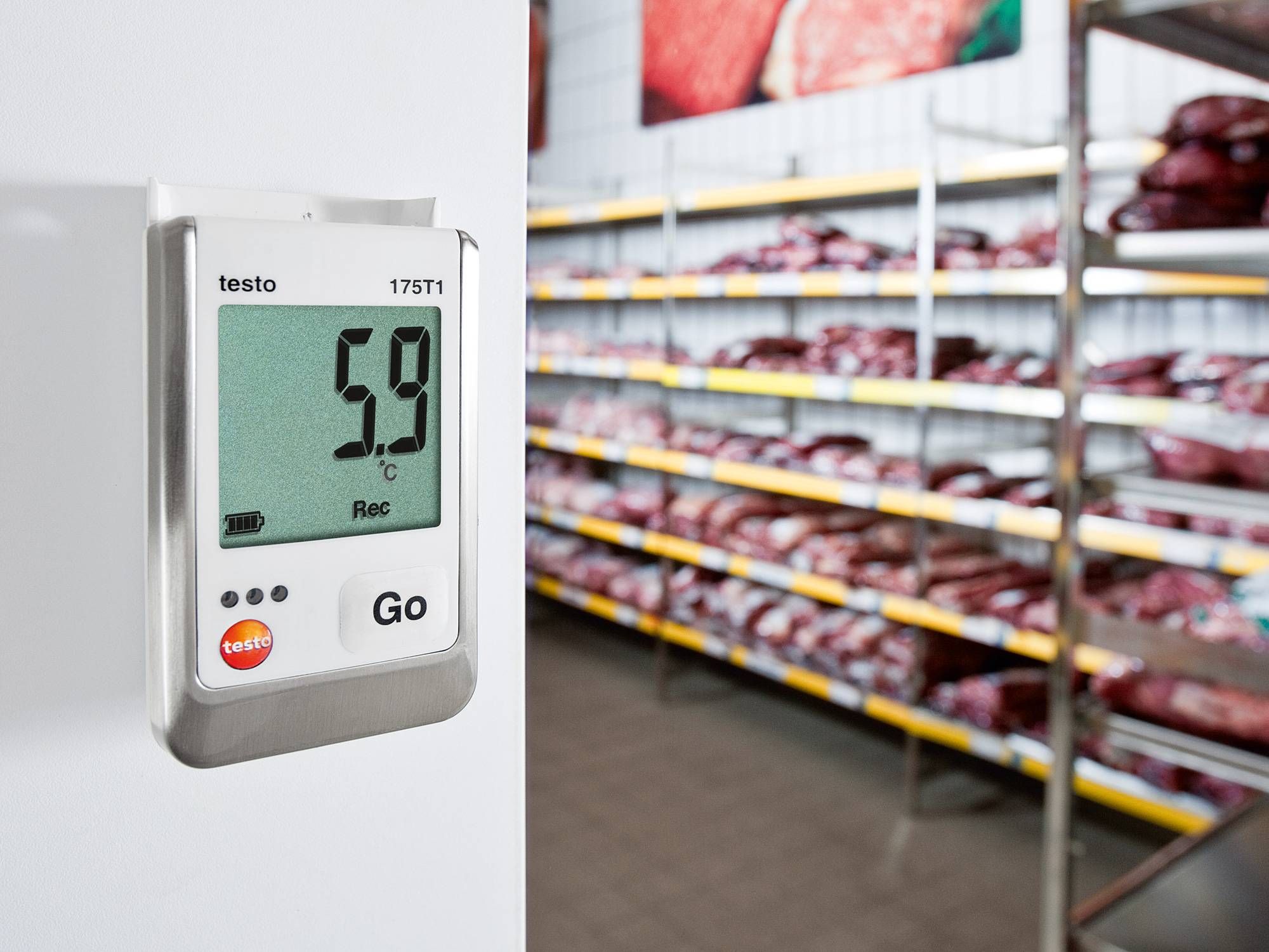 Temperature data logger for temperature control Testo Ltd