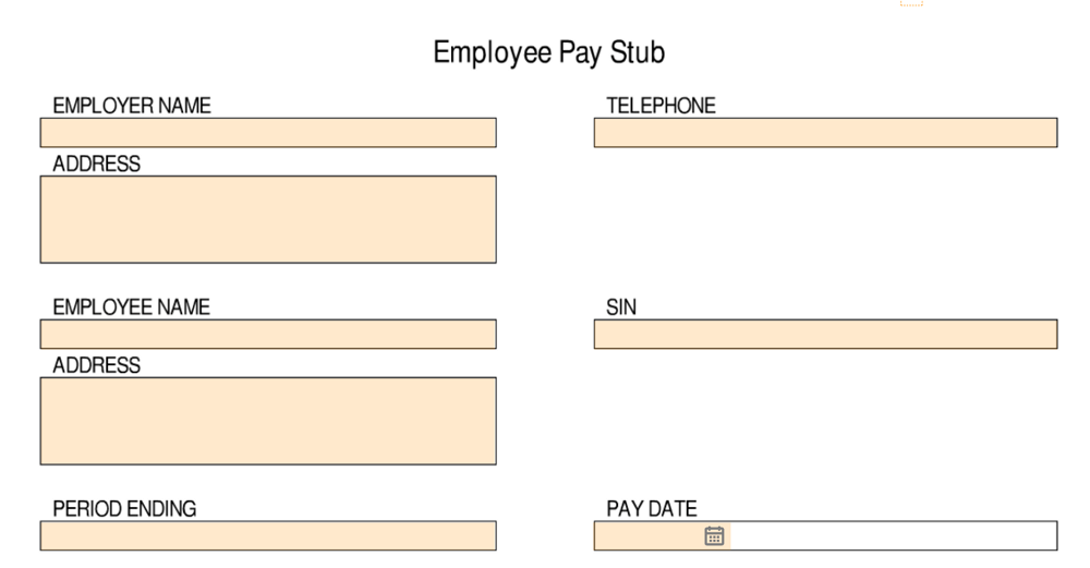 Fillable & Editable Free Pay Stub Template Printable PDF with Calculator Fillable & Editable Free Pay Stub Template Printable PDF with Calculator