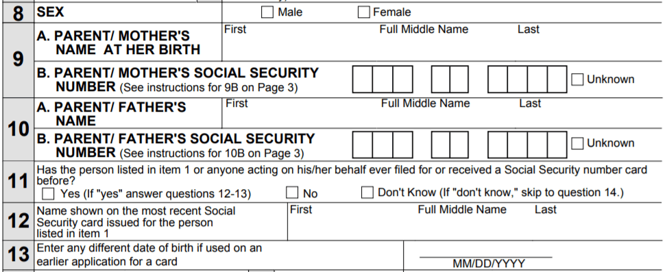 SSA SS-5 Form: Fill & Download PDF for Free Online 2022