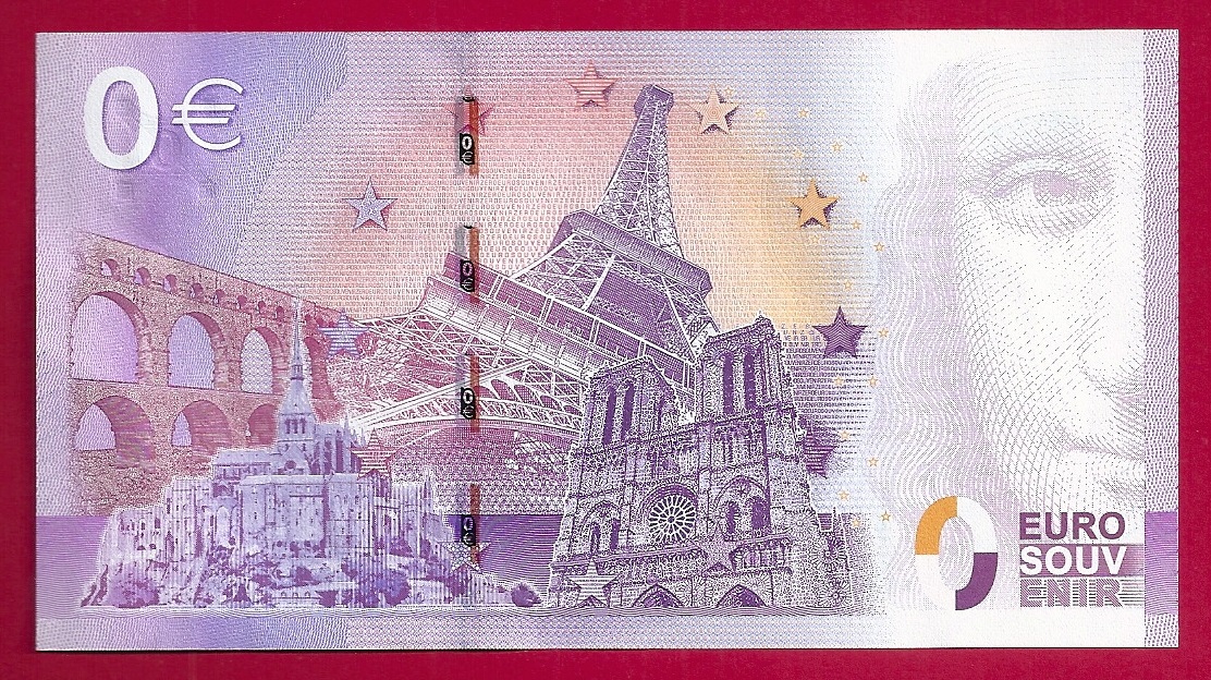 Pain Points billets touristiques 0€ Numista