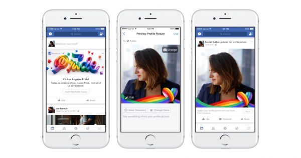 Here Are All of the Features Facebook Introduced for LGBTQ Pride Month