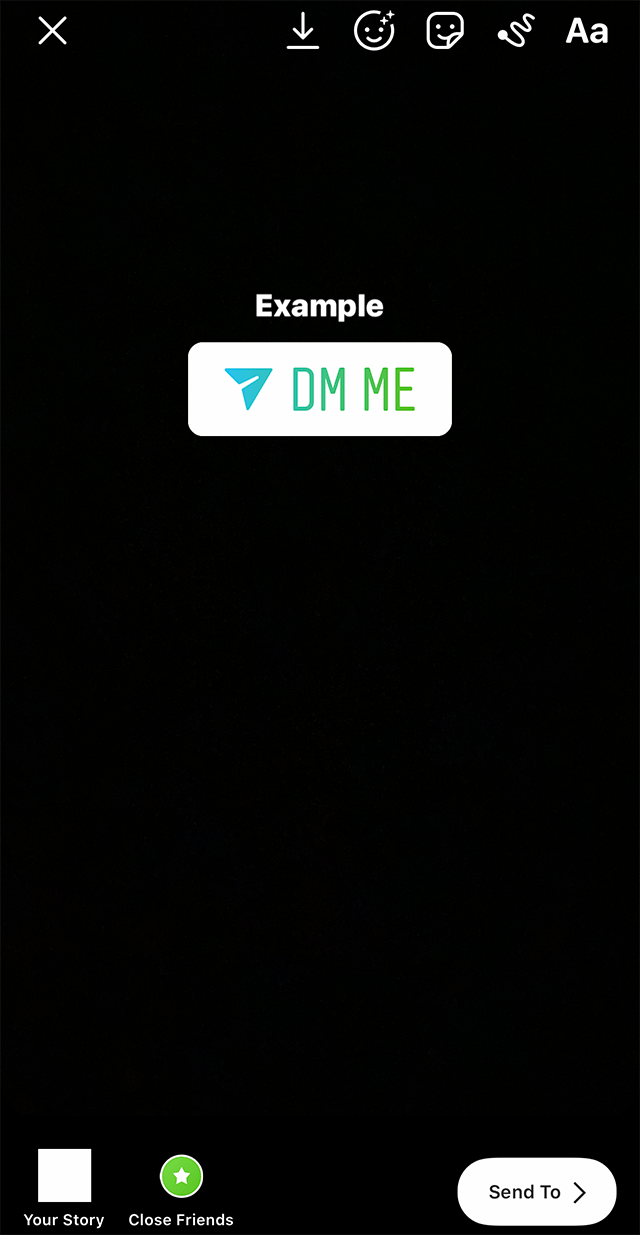 Instagram Here's How to Use the DM Me Sticker in Stories