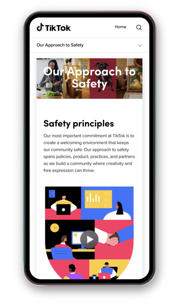 TikTok Rolls Out New Safety Center