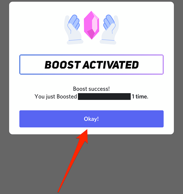 Discord How to Boost a Server on Mobile