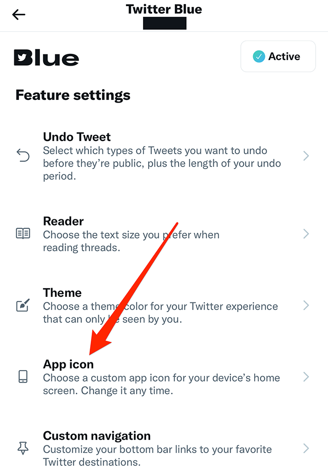 Twitter Blue How to Change Your App Icon