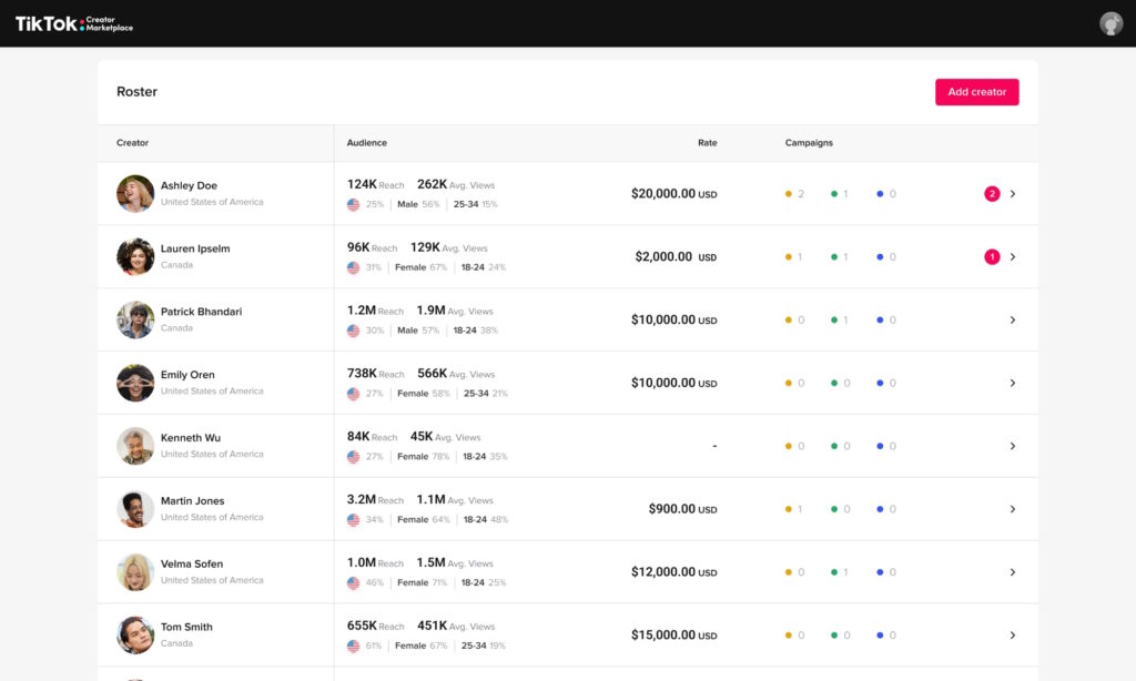 Talent Manager Portal to Be Added to TikTok Creator Marketplace