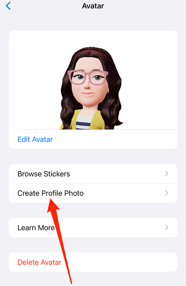 WhatsApp How to Create an Avatar Profile Photo