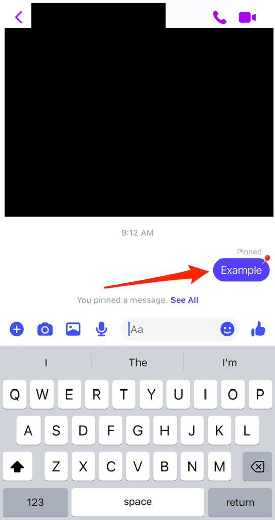 Messenger How to Pin Messages in a Chat on Mobile