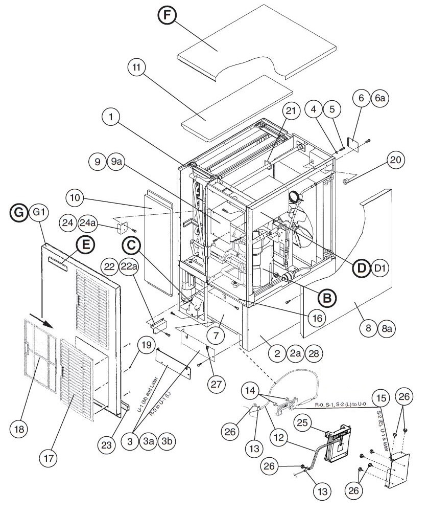 Hoshizaki KM650MAH Parts Diagram Parts Town