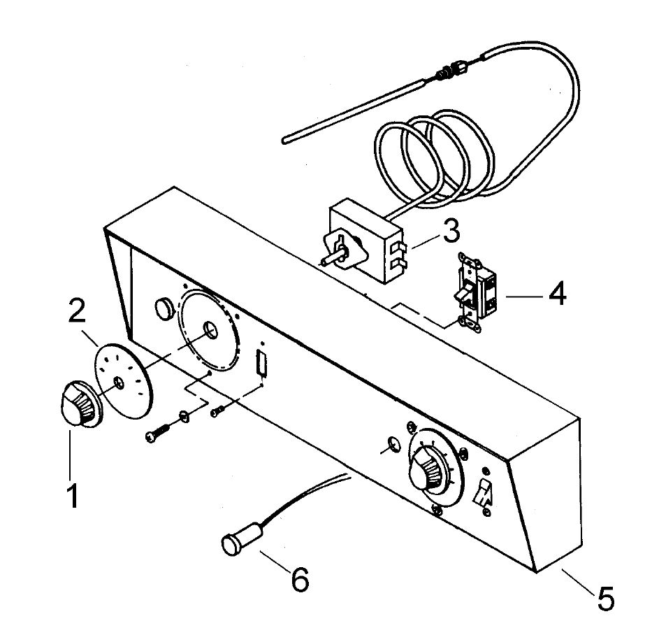 Keating Miraclean Electric Griddle Pre2000 Series Parts Diagram