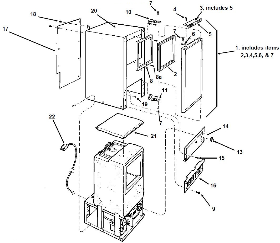 Scotsman Ice Machine Parts Diagram
