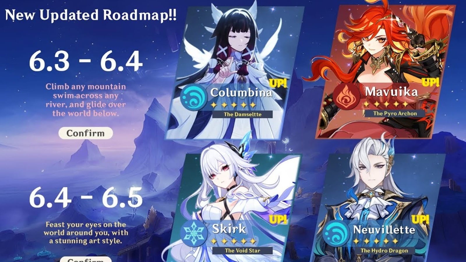 Genshin Impact 6.3 Banners Columbina Kit, Leaks & Is She Worth It?